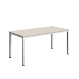 Fraction Infinity Rectangular Meeting Table  | 1600 X 800 | Grey/White