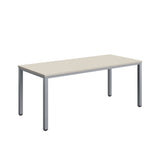 Fraction Infinity Rectangular Meeting Table  | 1800 X 800 | Grey/Silver