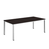 Fraction Infinity Rectangular Meeting Table  | 2000 X 1000 | Anthracite/White