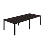 Fraction Infinity Rectangular Meeting Table  | 2800 X 1200 | Anthracite/Black