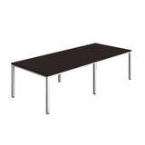 Fraction Infinity Rectangular Meeting Table  | 2800 X 1200 | Anthracite/White