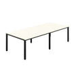 Fraction Infinity Rectangular Meeting Table  | 2800 X 1200 | White/Black