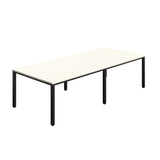 Fraction Infinity Rectangular Meeting Table  | 2800 X 1200 | White/Black