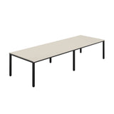Fraction Infinity Rectangular Meeting Table  | 3600 X 1200 | Grey/Black