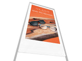 Allsee Superslim Freestanding Double-Sided Digital Poster