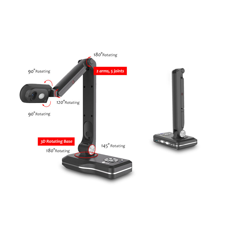 Easy2Use P950 8Mp USB A3 Document Scanner, Visualiser