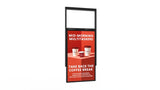 Allsee Black Ultra High Brightness Hanging Double-Sided Display