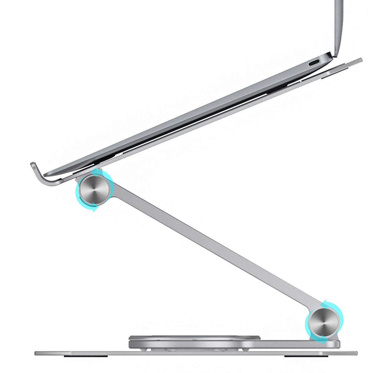 Premium Aluminium 360 degree rotating Ergonomic Laptop Stand