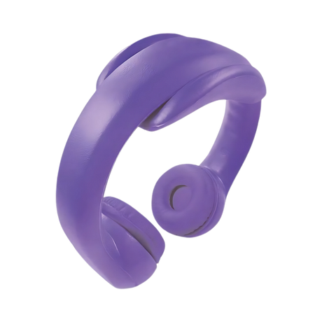 Robust & Super Flexible Early Years Headphones -  Purple