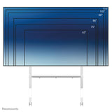 Neomounts FL50-575 MOVE Mobile Floor Stand