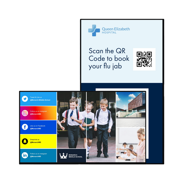 Clevertouch CL Pro Series XTR 24/7 Commercial Display