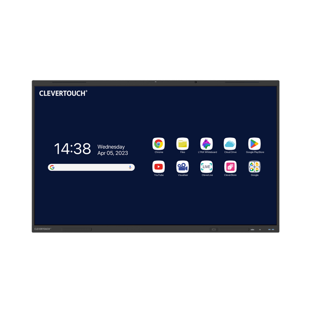 Clevertouch Impact LUX2 Enterprise Clevercast Android EDLA Interactive Panel