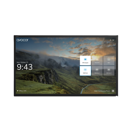 Avocor H Series Pcap Interactive Display
