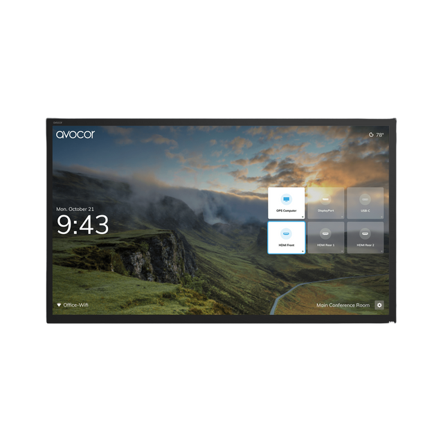 Avocor H Series Pcap Interactive Display