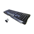 Easy2Use105 Key Wireless Keyboard with Nano Dongle