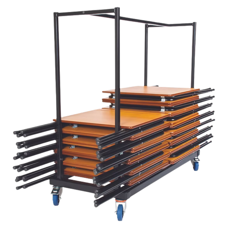 Spaceforme Zlite Black Horizontal 40 Desk & Trolley