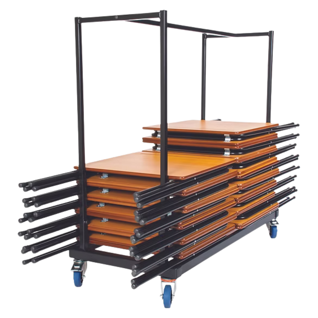 Spaceforme Zlite Black Horizontal 40 Desk & Trolley