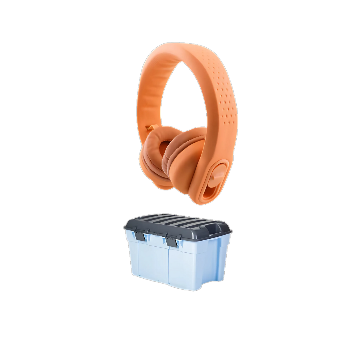 Classroom Headphone Set (32 Unbreakable, 4 Pole Orange)