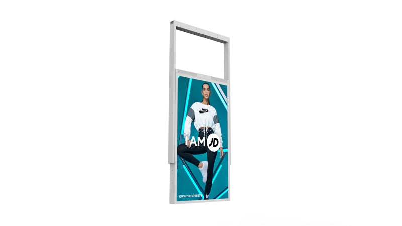 Allsee White Ultra High Brightness Hanging Double-Sided Display