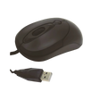Easy2Use Childrens Small Size Computer Mouse USB with Black Braided Cable