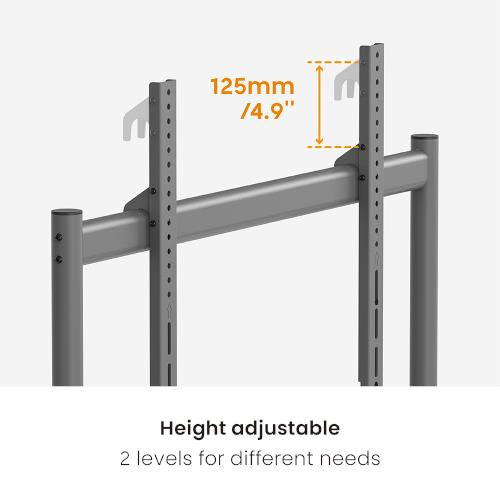 Heavy Duty Mobile Interactive Screen / TV Trolley