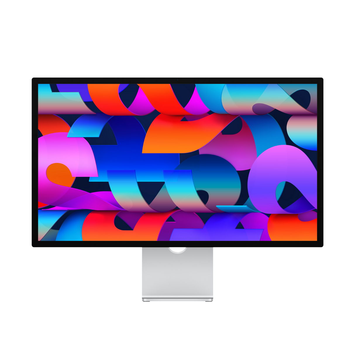 Apple MAC Studio 27" Standard Glass 5K Display with 12MP Camera, MICS and 6 Speaker Sound System with Standard Tilt Stand