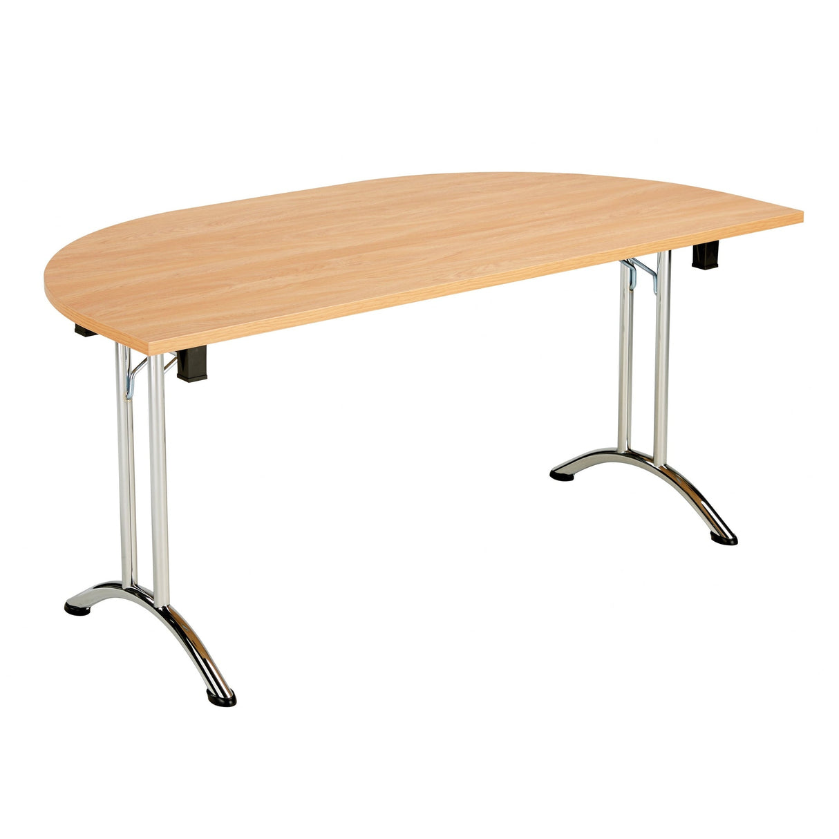 One Union D-End Folding Table