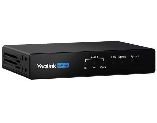 Yealink AVBridge - Audio Box and AV Signal Extender for Yealink ProAudio range