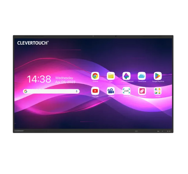 Clevertouch 86" Impact Lux V2 Android 15 EDLA Interactive Display