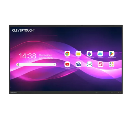Clevertouch 75" Impact Lux V2 Android 15 EDLA Interactive Display
