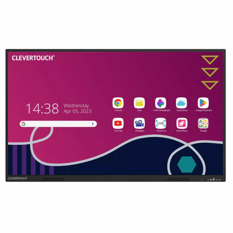 Clevertouch 65" X5 Android 14 EDLA Interactive Display
