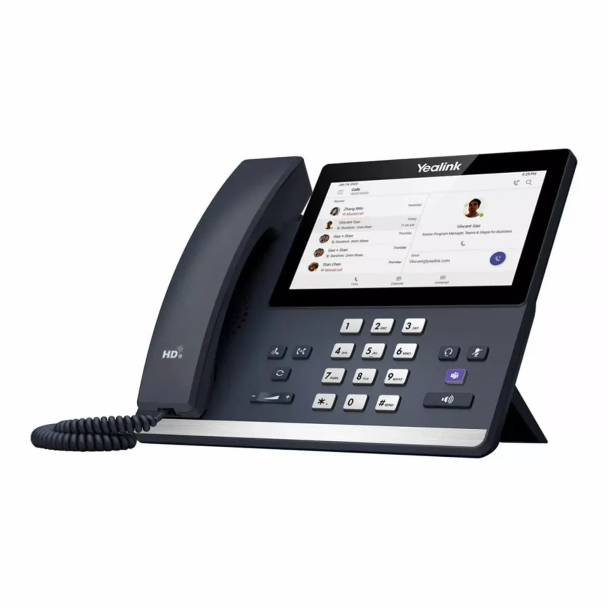 Yealink MP56 E2 Teams - Teams Phone Handset for Hybrid Teams/SIP Calling