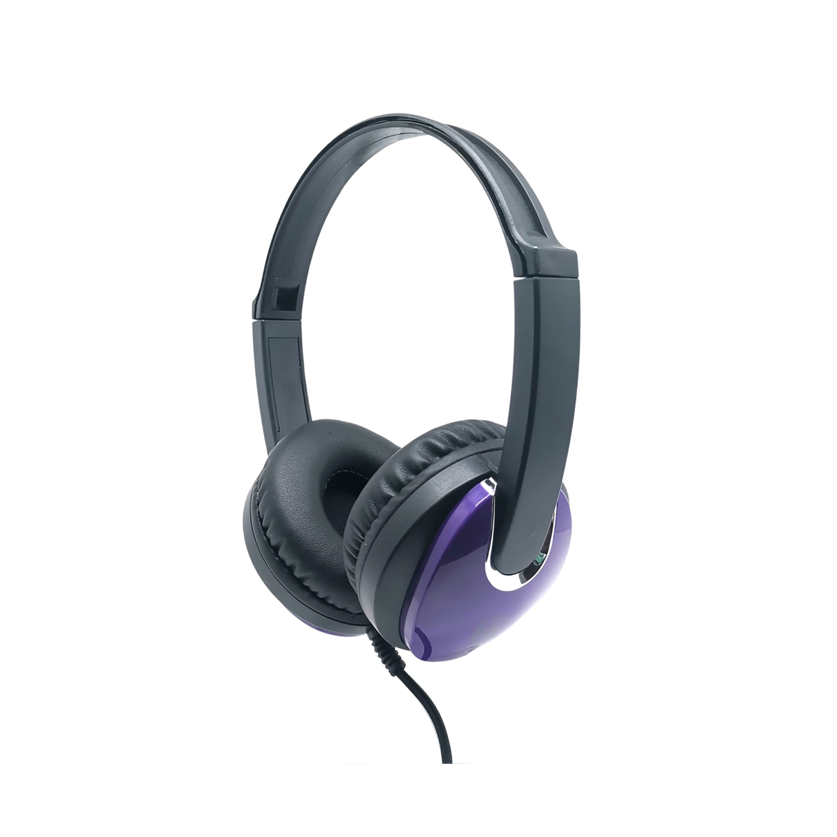 32 Classroom Set: Purple Headphone with microphone (4-Pole)