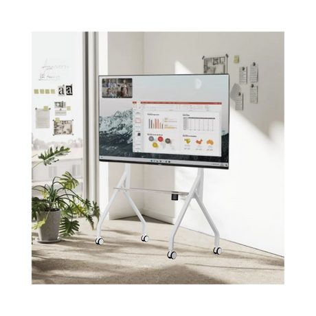 Mobile 42"- 86" Screen / Display Trolley 120Kg max screen weight