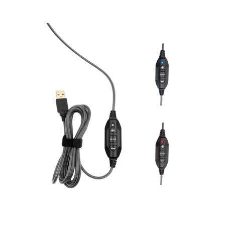 Quality Robust USB headphone with boom Mic