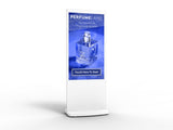 Allsee White Freestanding PCAP Touch Screen Posters
