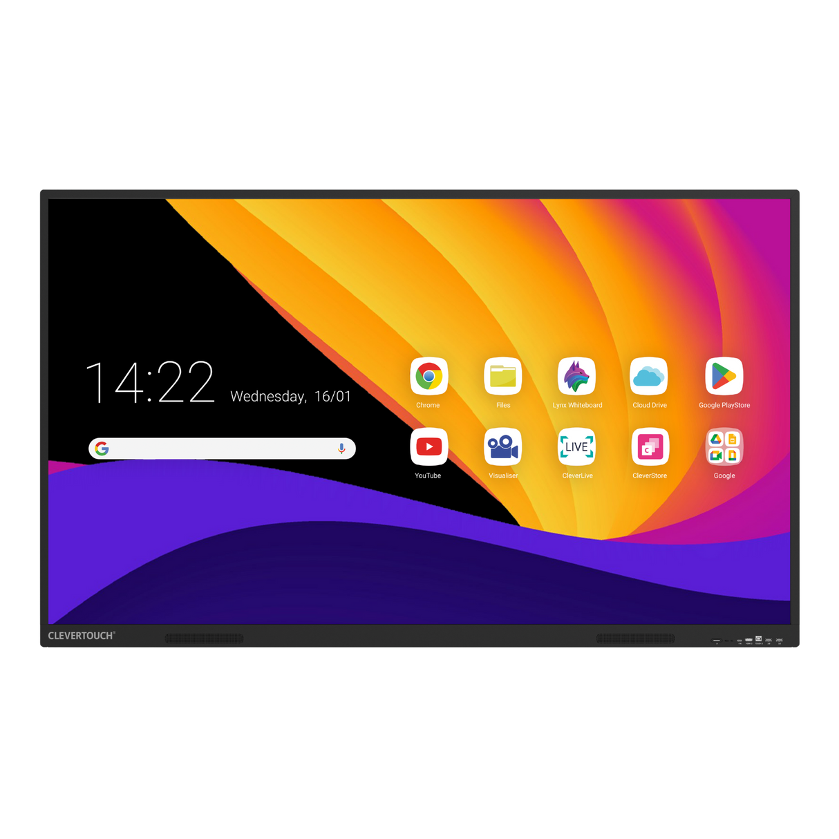 Clevertouch X5 Android 14 EDLA Interactive Panel