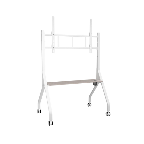 Mobile 42"- 86" Screen / Display Trolley 120Kg max screen weight