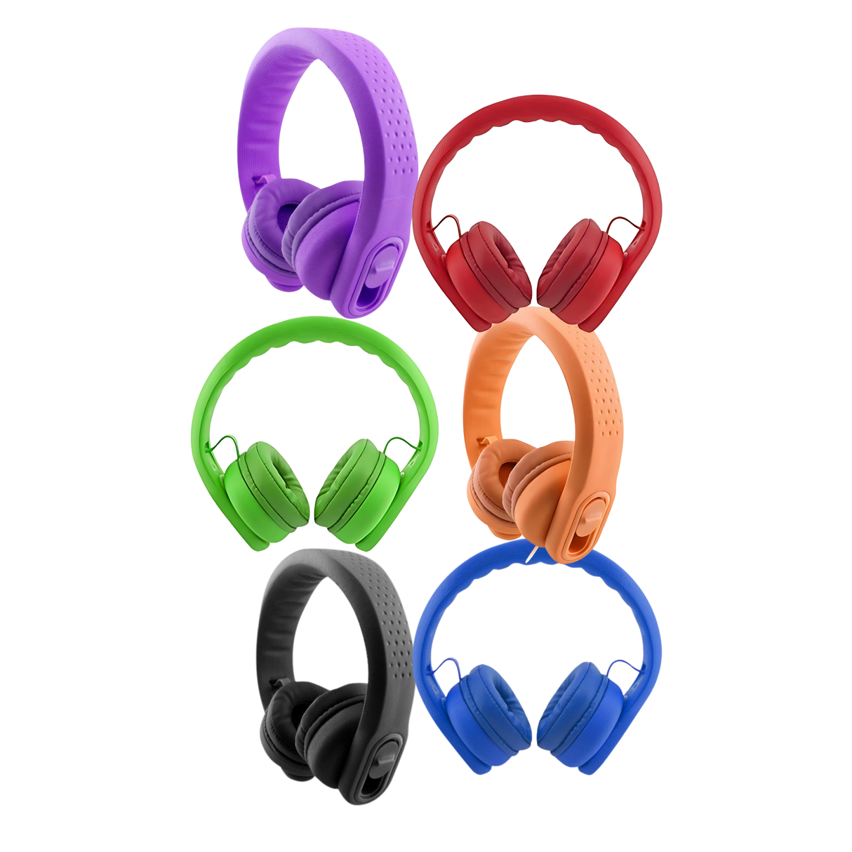 Almost Unbreakable Coloured SEN Headphones 1 x 4 pole
