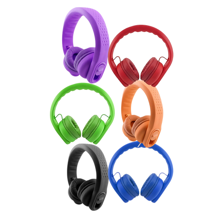 Almost Unbreakable Coloured SEN Headphones 1 x 4 pole