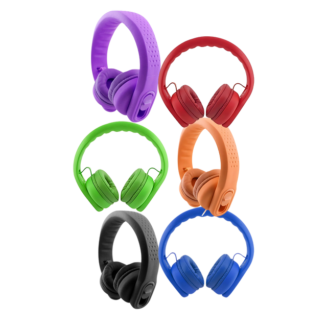 Almost Unbreakable Coloured SEN Headphones 1 x 4 pole