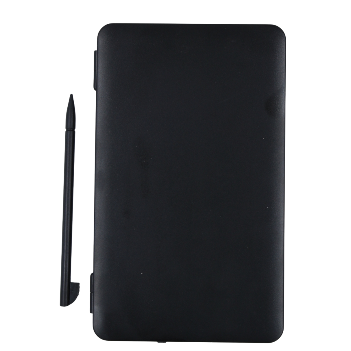 12 digit display battery & solar Black Calculator with LCD note pad