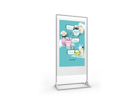 Allsee Superslim Freestanding Double-Sided Digital Poster