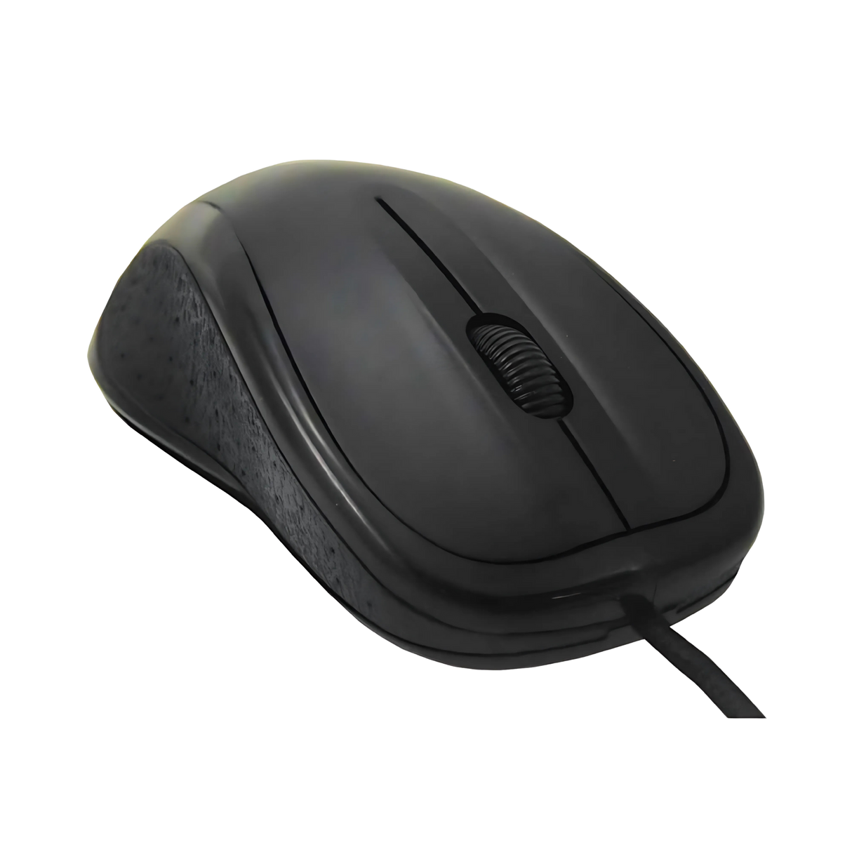 Easy2Use Rugged Optical Computer Mouse USB C Black Braided Cable