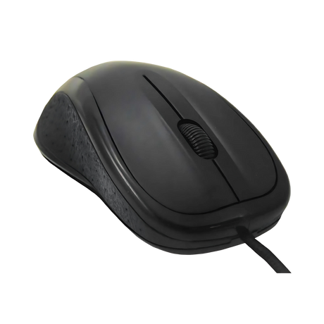 Easy2Use Rugged Optical Computer Mouse USB C Black Braided Cable