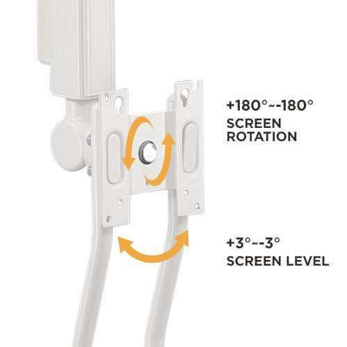 Extra Long Reach Articulated Wall Monitor Arm