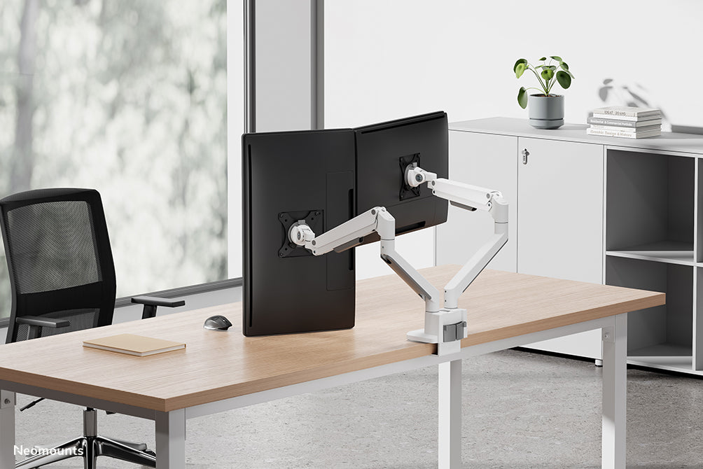 Neomounts DS70-2502 NEXT Slim Desk Mount - Double Display