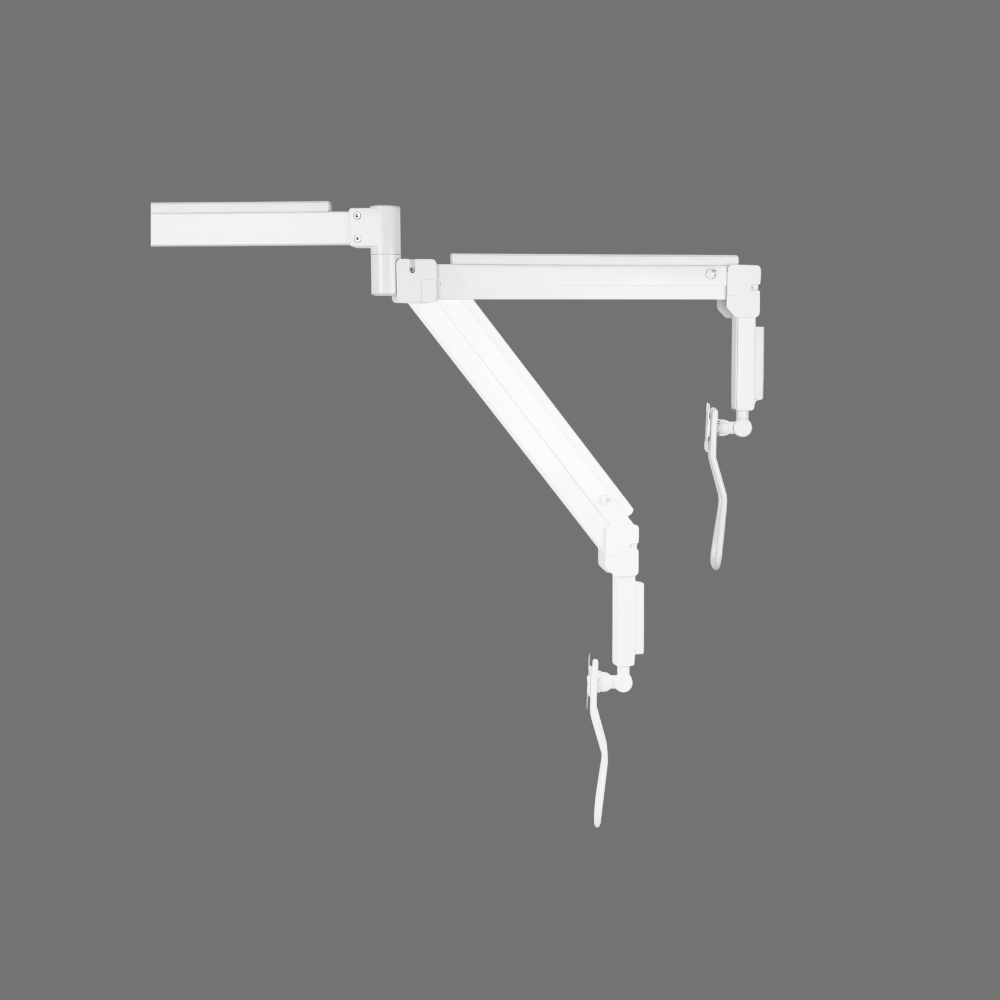 Hospital Monitor Arm - Extra Long Reach