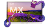 SMART Board MX086-V5 Interactive Display with iQ & Education Software
