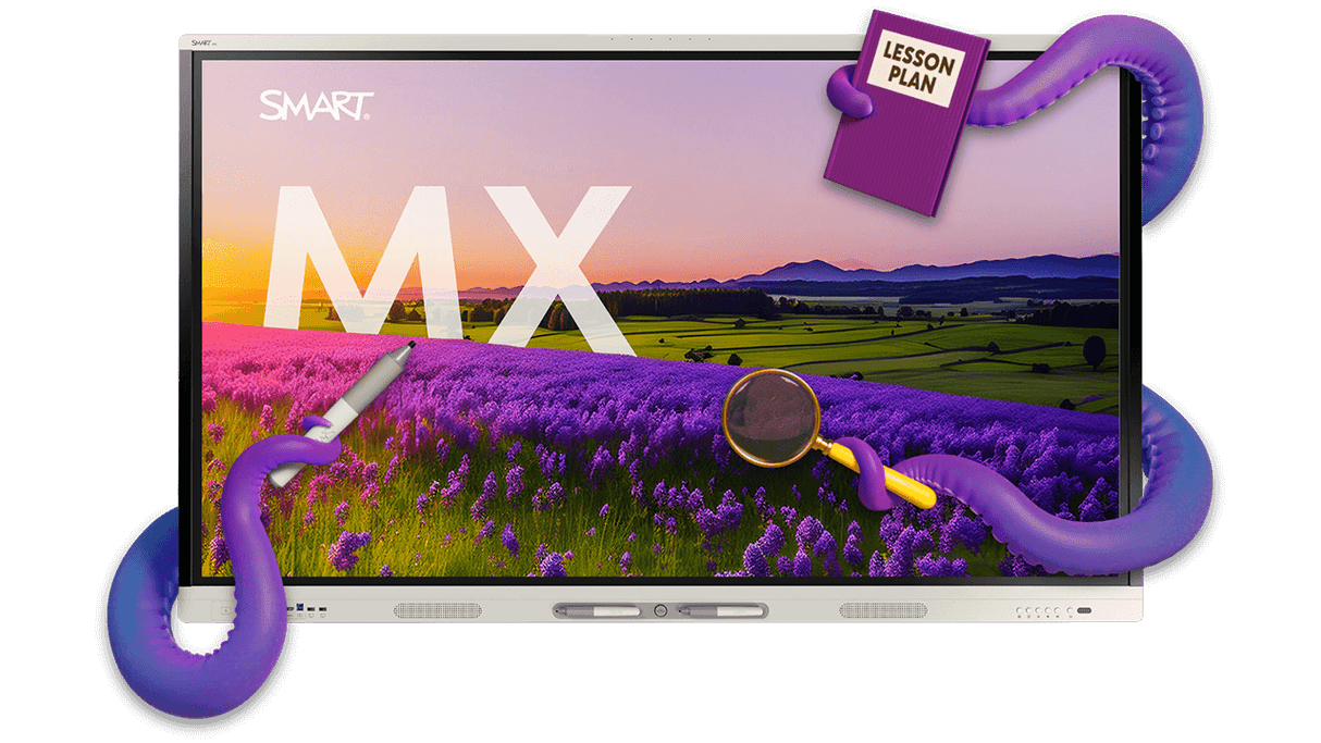 SMART Board MX065-V5 Interactive Display with iQ & Education Software